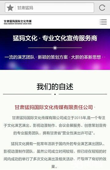 甘肅猛犸國際文化傳媒有限責任公司招聘信息 公司前景 規(guī)模 待遇怎么樣